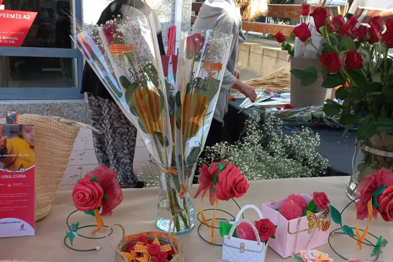 parada de sant jordi para la fundación anemia de fanconi